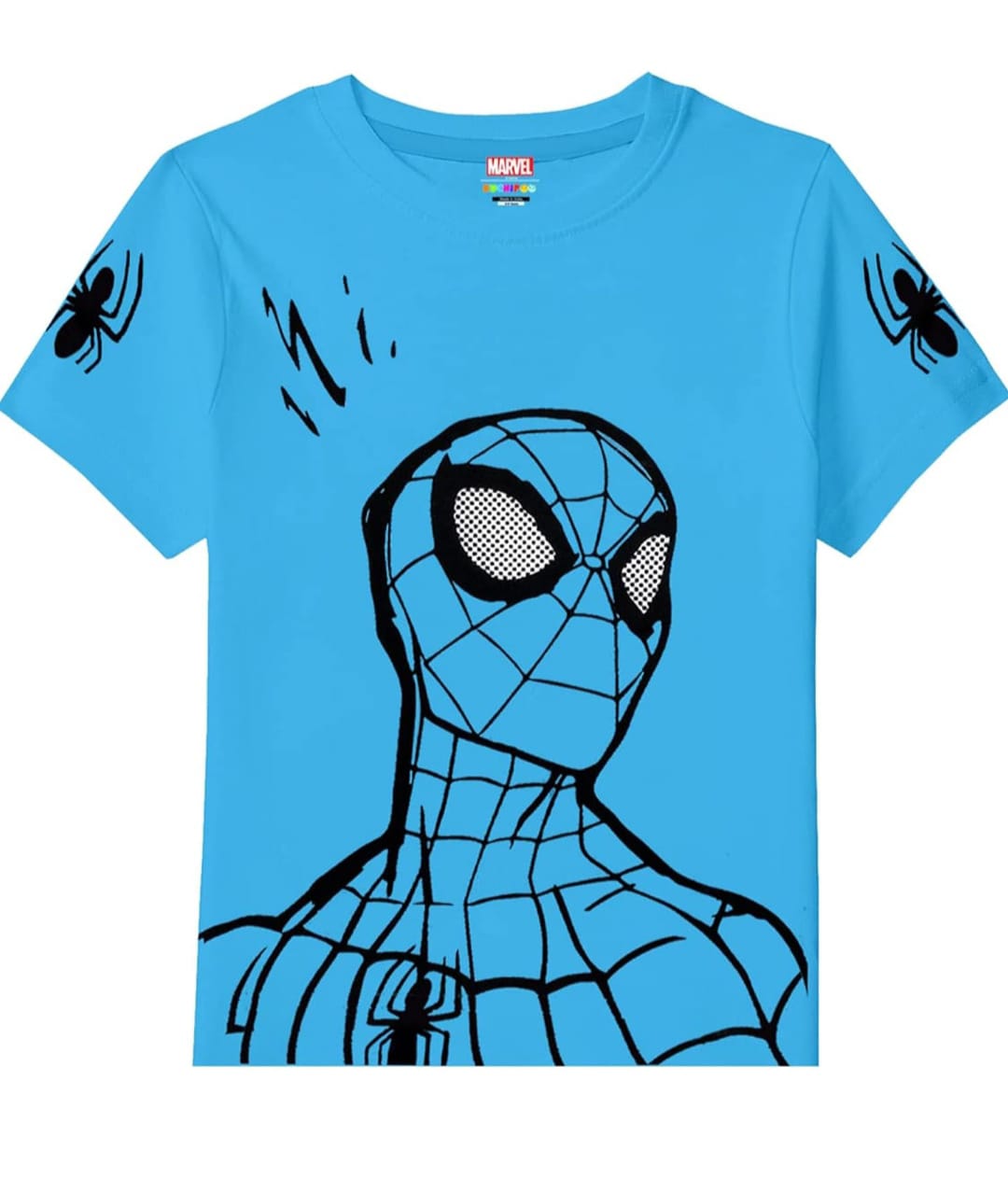 Spiderman - Boys Cotton Oversized T-Shirt